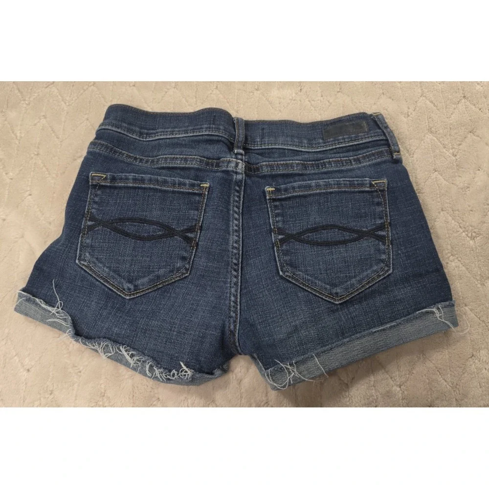 Abercrombie And Fitch Cuffed Jean Shorts 24